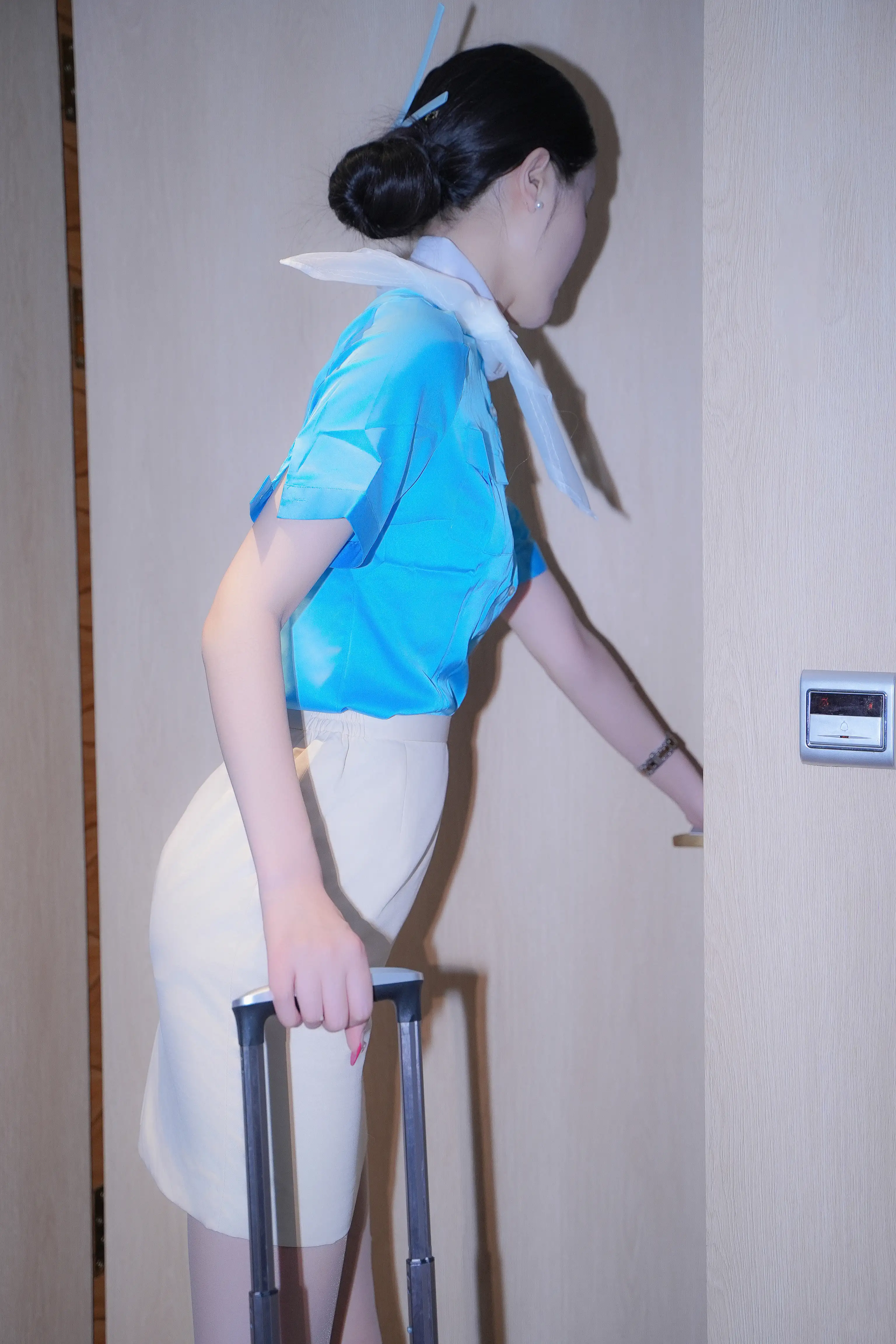 晚苏susu_NO.006_蓝衣空姐制服 - M940.COM 内部私购-第5张